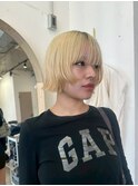 ブロンドボブ