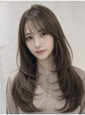 【顔周り×レイヤーカット】柔らか韓国ヘア 新越谷/南越谷