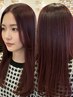 【Wケア◎】カット+高発色カラー+季節のダメージケアヘッドスパ￥9800