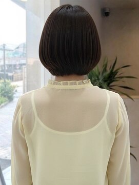 アエル 宝塚南口駅前店(aeru) 美シルエット◎ナチュラルボブ【宝塚南口駅前駅】