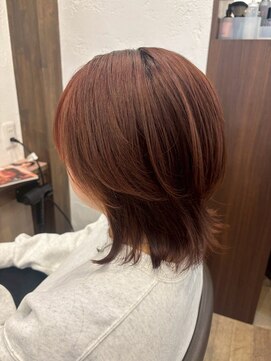 アミリー ひたち野うしく店(Amily) ハイライトバレイヤージュダブルカラーケアブリーチ20代30代