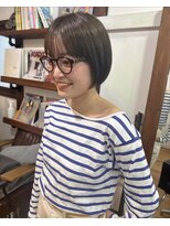 ペジテ(pejite)&nbsp;Guest snap【ミニボブ・オリーブベージュ】