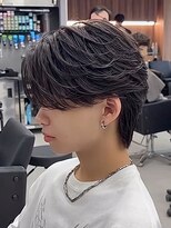 エルマーク 松山(L-MARK)&nbsp;フェザーパーマ/シャドウパーマ/ニュアンスパーマ/men's/眉毛