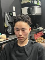 ファヴォ(FAVO)&nbsp;オールバックパーマ