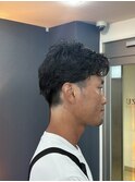 メンズカット　ラルフカール　ツイストスパイラルパーマ　カット