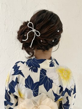 バサラ 大阪梅田店(VASARA) 着物　推し活　　ロング　へアメ　ヘアセット　大阪