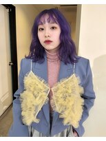 ニコフクオカヘアーメイク(NIKO Fukuoka Hair Make)&nbsp;ラベンダーカラー/ラベンダーグレージュ/ブルーラベンダー