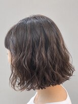 スタイル 袋町(STYLE)&nbsp;切りっぱなしウェーブボブ × グラデハイライト