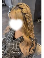 ラビットモア ヘアセット ナゴヤ(RABBIT more hair set NAGOYA)&nbsp;1300円セット10番