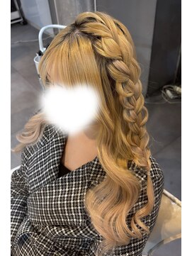 ラビットモア ヘアセット ナゴヤ(RABBIT more hair set NAGOYA) 1300円セット10番