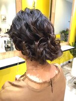 パッチ ヘアー(PATCH HAIR)&nbsp;ルーズシニヨン編み込み