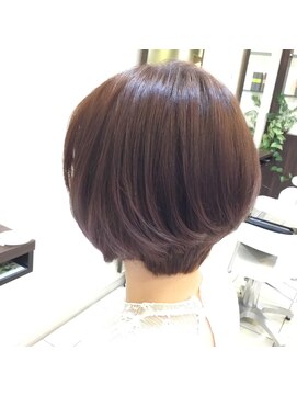 トリコ(TORICO) ピンクカラー☆大人可愛いフェアリーショートボブ