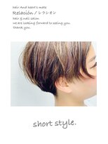 レラシオン(Relacion) ハンサムショートハイライト