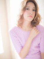 モッズ ヘア 福岡姪浜店(mod's hair)&nbsp;*mod's姪浜*…外国人風ガールズハンサムな小顔ふわミディd