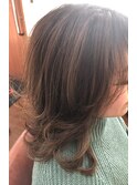 ミディアムレイヤースタイル♪