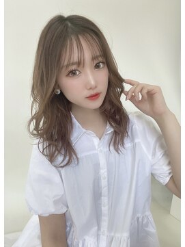ルービック 和歌山(Rubik's) 大人かわいい韓国風ミディアムヘア
