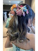 美容室 フルール(fleur)&nbsp;ハーフアップ