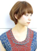大人可愛い小顔マッシュショート