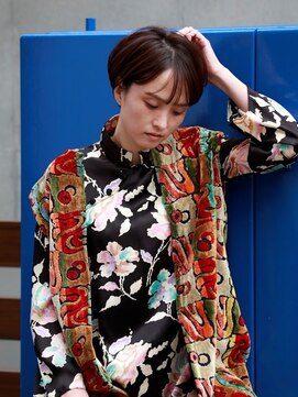 リブロ 三軒茶屋(LIBRO) ヒッピー×ボブパーマスタイル