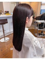 ア セカンド 清藤美容室第弐號(a sekand)&nbsp;ダークトーンのバイオレットカラー