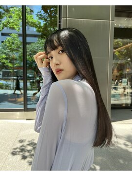 ラフィネ 成増店(raffine) 風になびく艶髪ロング【成増美容室】東武練馬/和光/志木/川越