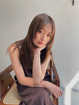 ルッチ 立川(LUCCI) 【HIDETO】ロングヘア/ベージュ/レイヤーカット