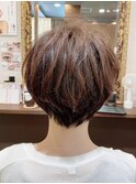 【 hair's LOWE 】ショートボブ/丸みシルエット/フェミニン/小顔