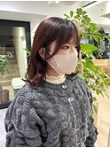 【OceanHair&Life 田中愛梨】顔まわりカット×重めミディアム