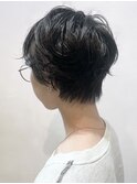 【柔らかカールのショートパーマ】河野祐花