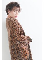 アッシュ 池袋店(Ash)&nbsp;10代20代30代『ゆるめのランダムウェーブで抜け感ショート』