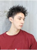 スパイクジェットモヒカン　ツイストパーマ