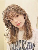 ノラキチジョウジ(NORA KICHIJOJI)&nbsp;ウルフボブロングレイヤー耳かけフェイスレイヤーレイヤーボブ