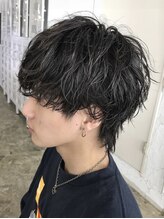 フィフス 名駅(fifth) 名古屋マッシュウルフカットツイストスパイラルパーマ緩め30代