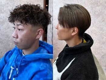 ラウハ 海浜幕張(RAUHA)の写真/<海浜幕張/メンズsalon>ゆるいパーマ~強めのパーマまで幅広く◎[海浜幕張/幕張/Men’s/メンズカット/眉毛]
