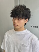 クロト(Clotho)&nbsp;波巻き/スパイラルパーマツイストスパイラルメンズカットウルフ