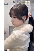 くすみピンク/ピンクグラデーション/ニュアンスカラー/韓国風