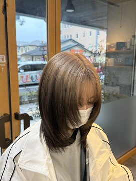 レオン(Re:ON) ホワイトベージュ×ブラウン！