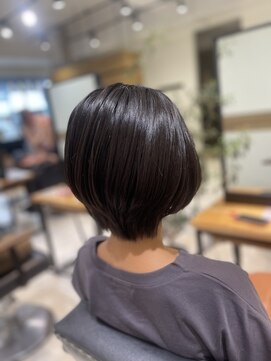 ケンジ 南林間(KENJE) ショートカット×大人ショートボブ 【南林間駅】