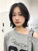 サンド 大阪梅田(sand)&nbsp;@haru__sand ボブ/レイヤーボブ/韓国風/小顔/ワンレン/大阪梅田