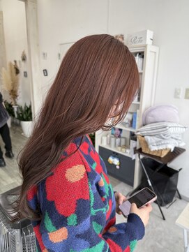 ベルバイグレイス(BELLE by grace) 【暖色系のピンクブラウン】