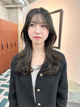 ノエ(noe) ミディアムヘア/デザインカラー/フェイスフレーミング/栄c217