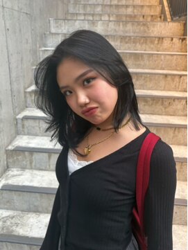 ティアム 渋谷店(Tiam shibuya) 伸ばしかけヘア/小顔ヘア/ブリーチなしカラー/髪質改善