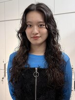 ロンドアンメゾン 原宿(Lond un Maison.)&nbsp;オリーブグレー/韓国風巻き/レイヤーカット/くすみベージュ/原宿