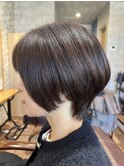 コンパクトショート×大人女性