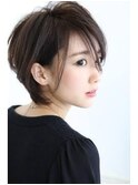 ショート×小顔