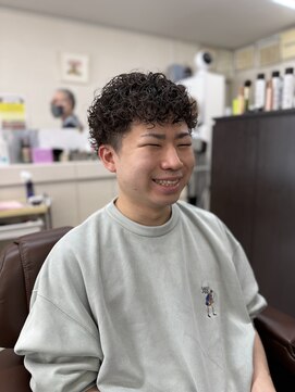 ブリリアント ヘアー ダイヤ(Brilliant Hair Dia) クロップメンズパーマ