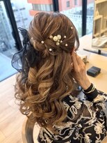 ケファ(Kepa) 華やかハーフアップ