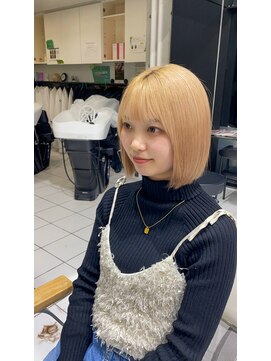 クリエイターズ スペース エヌ(creator's space N) ブロンドボブ×酸熱トリートメント