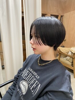 シュイ(SYUI)の写真/【秋葉区】極力セットしなくてもまとまるヘアに◎慌ただしい毎日を忘れて、サロン時間も楽しんで