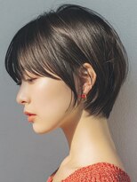 フレイムスヒュー 高崎店(FRAMES HUE) 20代30代40代★イメチェンピンクベージュ大人前髪ショートボブ*